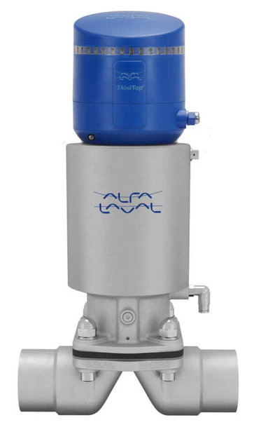 L’élargissement de la gamme de vannes Alfa Laval Unique DV-ST UltraPure optimise l’efficacité du traitement aseptique